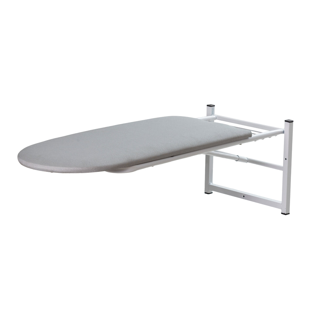Mesa de Passar Roupas Dobrável de Parede Otimiza Espaço com Suporte Articulado e Estrutura Reforçada Machado