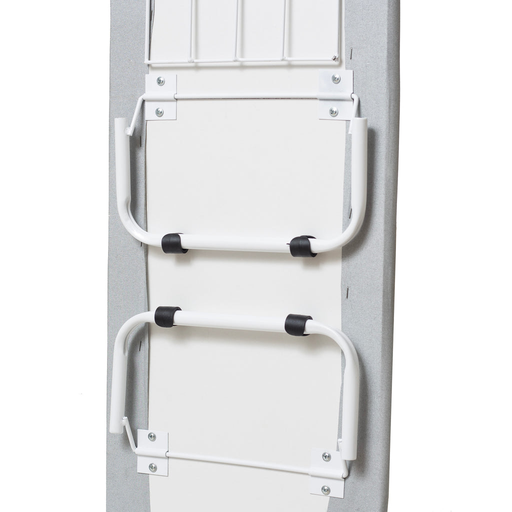 Mesa de Passar Roupas Portátil de Mesa Passe Facilite Suas Viagens e Otimize Espaço com Suporte para Ferro e Pernas Dobráveis Aço Machado