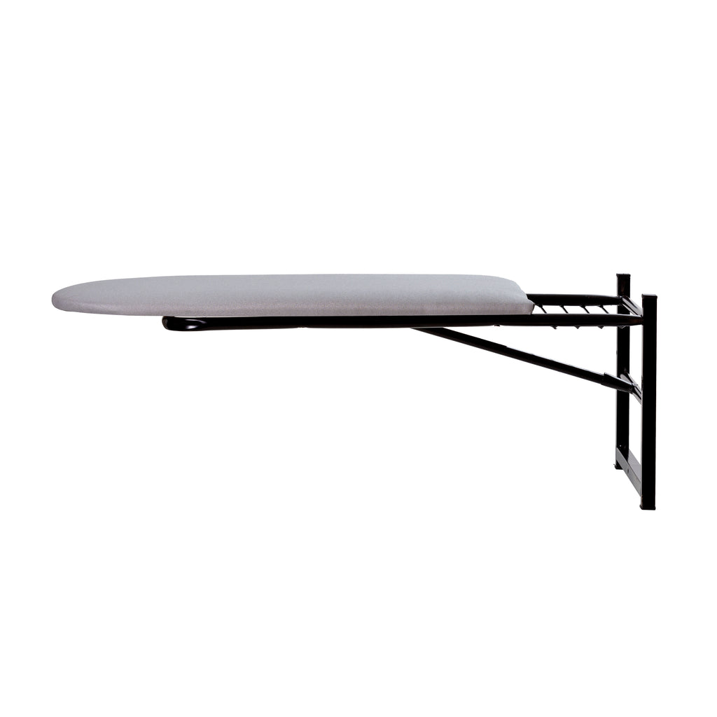 Mesa de Passar Roupas Dobrável de Parede Otimiza Espaço com Suporte Articulado e Estrutura Reforçada Machado