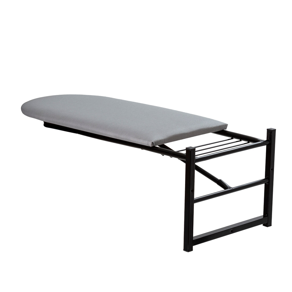 Mesa de Passar Roupas Dobrável de Parede Otimiza Espaço com Suporte Articulado e Estrutura Reforçada Machado