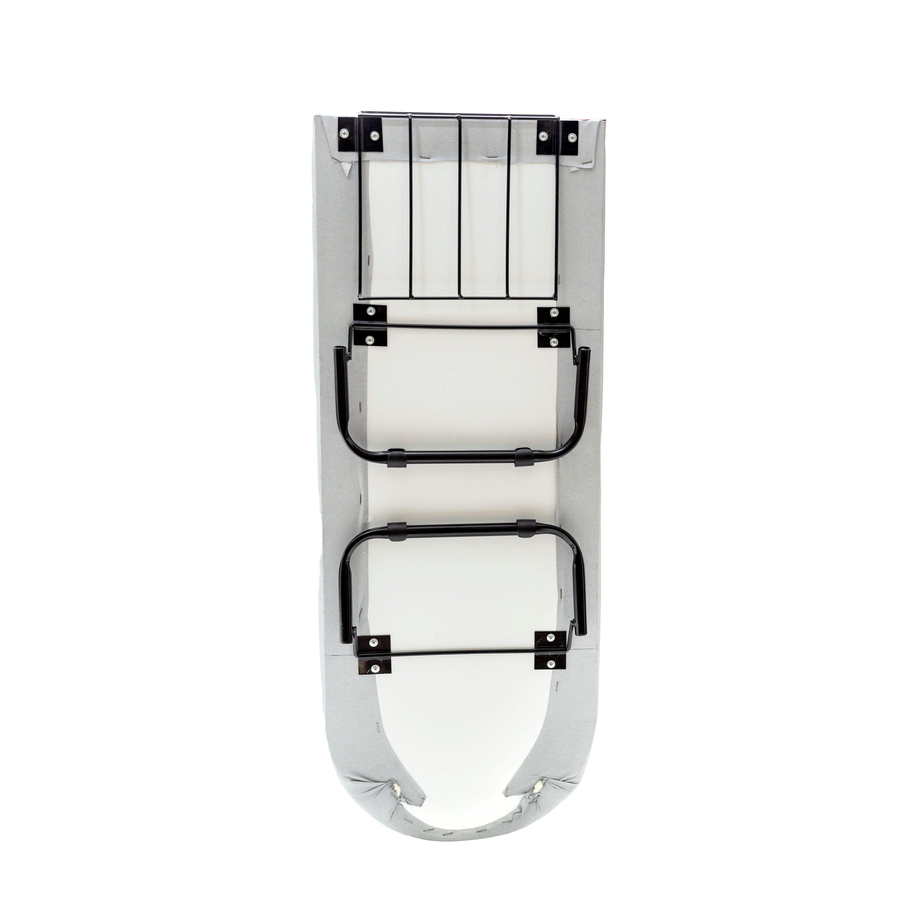 Mesa de Passar Roupas Portátil de Mesa Passe Facilite Suas Viagens e Otimize Espaço com Suporte para Ferro e Pernas Dobráveis Aço Machado